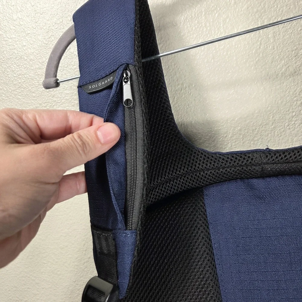 Solgaard Lifepack 2.0 Archive Anti Theft Laptop Backpack Navy USB RFID 15